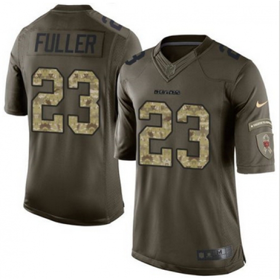 Nike Chicago Bears #23 Kyle Fuller Green Men 27s Stitched NFL Limited Salute to Service Jersey
