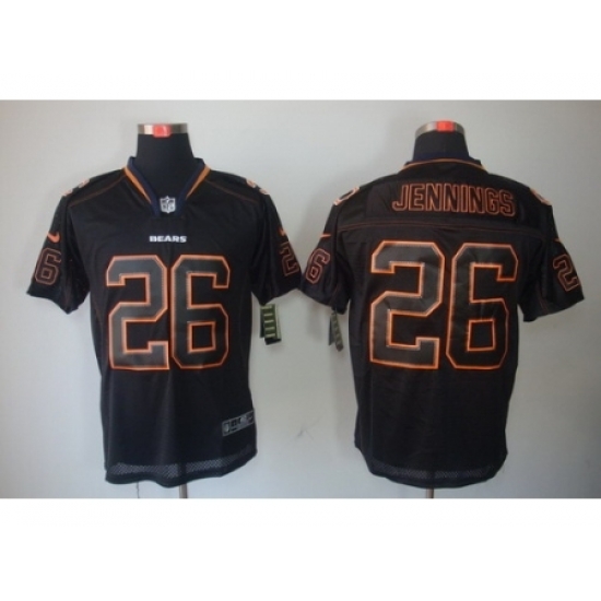 Nike Chicago Bears 26 Tim Jennings Black Elite Lights Out NFL Jersey Nike Chicago Bears 26 Tim Jennings Black Elite Lights Out NFL Jersey