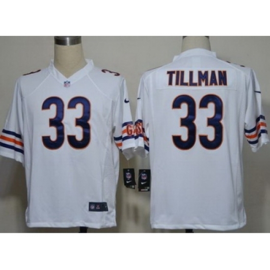 Nike Chicago Bears 33 Tillman White Game NFL Jersey Nike Chicago Bears 33 Tillman White Game NFL Jersey