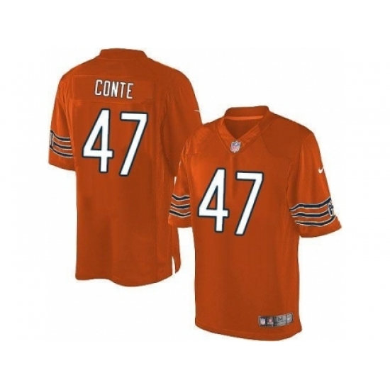 Nike Chicago Bears 47 Chris Conte Orange Limited NFL Jersey Nike Chicago Bears 47 Chris Conte Orange Limited NFL Jersey