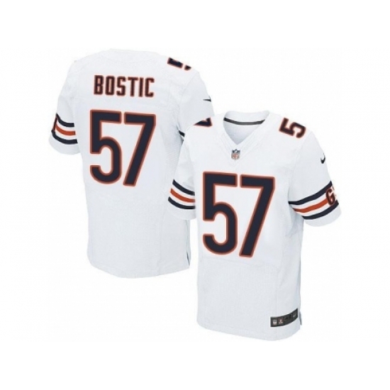 Nike Chicago Bears 57 Jon Bostic White Elite NFL Jersey Nike Chicago Bears 57 Jon Bostic White Elite NFL Jersey
