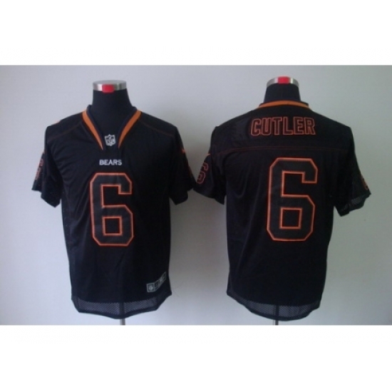 Nike Chicago Bears 6 Jay Cutler Black Elite Lights Out NFL Jersey Nike Chicago Bears 6 Jay Cutler Black Elite Lights Out NFL Jersey