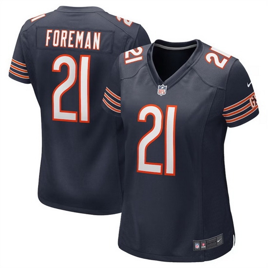 Women Chicago Bears 21 D 27Onta Foreman Navy Stitched Jersey 28Run Small 29 Women Chicago Bears 21 D 27Onta Foreman Navy Stitched Jersey 28Run Small 29