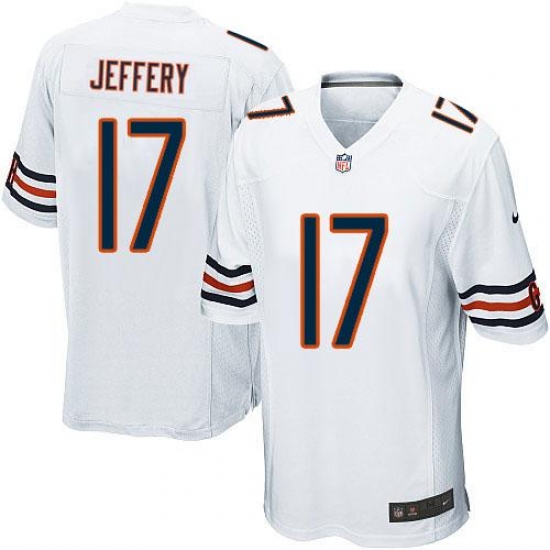 Nike NFL Chicago Bears #17 Alshon Jeffery Limited Youth White Road Jersey Nike NFL Chicago Bears #17 Alshon Jeffery Limited Youth White Road Jersey