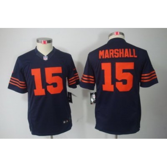 Nike Youth Chicago Bears #5 Brandon Marshall Blue LIMITED Jerseys(Orange Number) Nike Youth Chicago Bears #5 Brandon Marshall Blue LIMITED Jerseys(Orange Number)