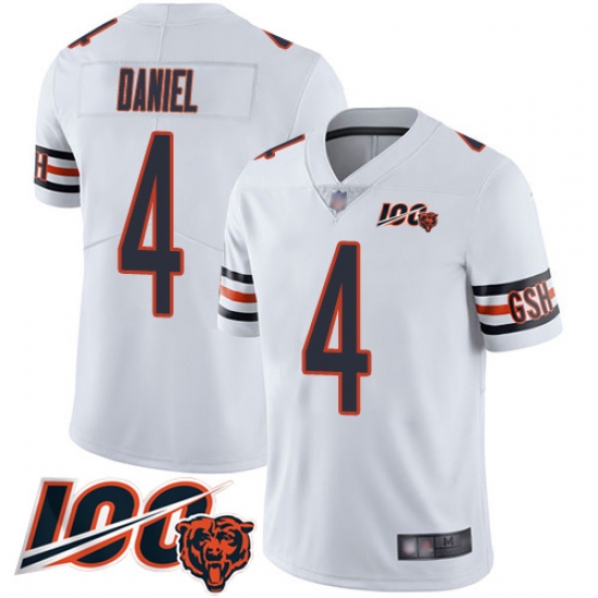 Youth Chicago Bears 4 Chase Daniel White Vapor Untouchable Limited Player 100th Season Football Jersey Youth Chicago Bears 4 Chase Daniel White Vapor Untouchable Limited Player 100th Season Football Jersey