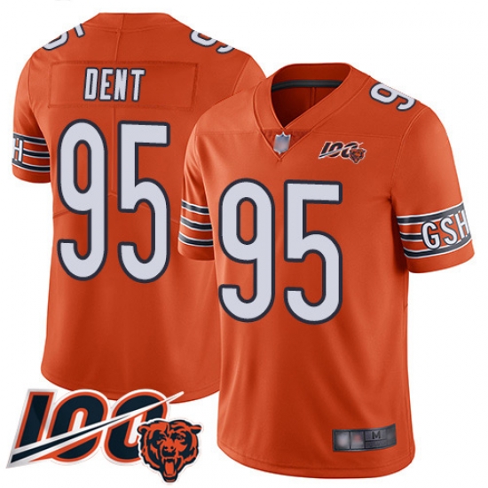 Youth Chicago Bears 95 Richard Dent Orange Alternate 100th Season Limited Football Jersey Youth Chicago Bears 95 Richard Dent Orange Alternate 100th Season Limited Football Jersey