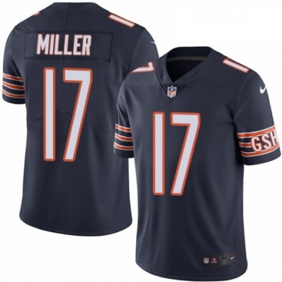 Youth Nike Chicago Bears 17 Anthony Miller Navy Blue Team Color Vapor Untouchable Limited Player NFL Jersey Youth Nike Chicago Bears 17 Anthony Miller Navy Blue Team Color Vapor Untouchable Limited Player NFL Jersey