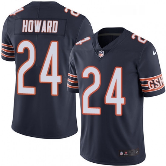 Youth Nike Chicago Bears 24 Jordan Howard Elite Navy Blue Team Color NFL Jersey Youth Nike Chicago Bears 24 Jordan Howard Elite Navy Blue Team Color NFL Jersey