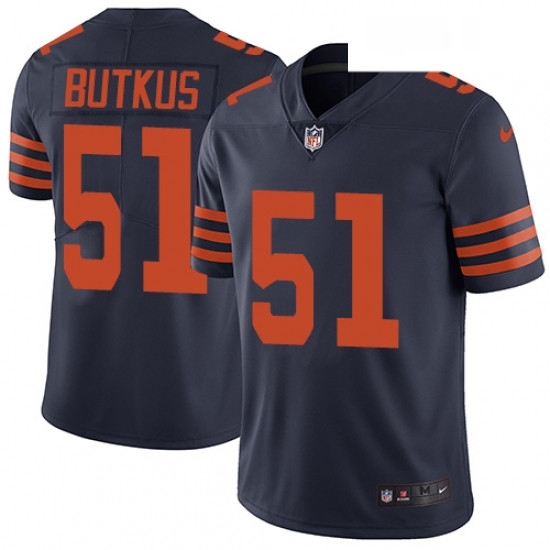 Youth Nike Chicago Bears 51 Dick Butkus Elite Navy Blue Alternate NFL Jersey Youth Nike Chicago Bears 51 Dick Butkus Elite Navy Blue Alternate NFL Jersey
