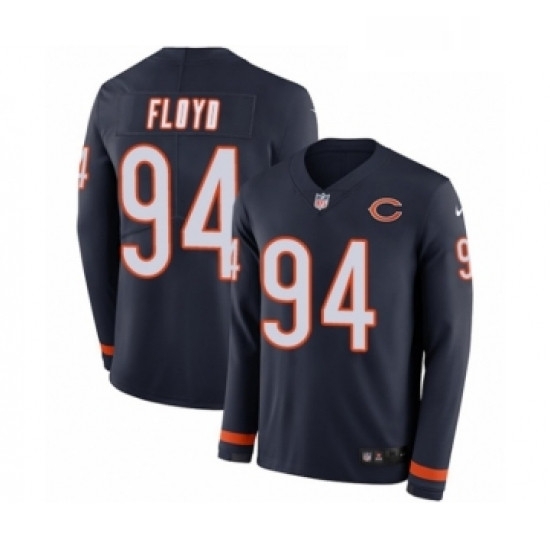 Youth Nike Chicago Bears 94 Leonard Floyd Limited Navy Blue Therma Long Sleeve NFL Jersey Youth Nike Chicago Bears 94 Leonard Floyd Limited Navy Blue Therma Long Sleeve NFL Jersey