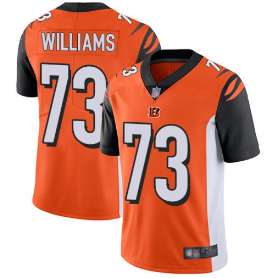 Bengals 73 Jonah Williams Orange Alternate Men Stitched Football Vapor Untouchable Limited Jersey Bengals 73 Jonah Williams Orange Alternate Men Stitched Football Vapor Untouchable Limited Jersey
