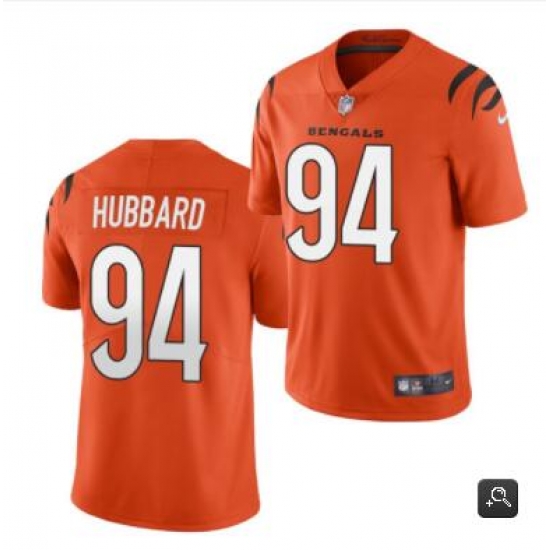 Men Cincinnati Bengals #94 Sam Hubbard 2021 Orange Vapor Untouchable Limited Stitched NFL Jersey Men Cincinnati Bengals #94 Sam Hubbard 2021 Orange Vapor Untouchable Limited Stitched NFL Jersey