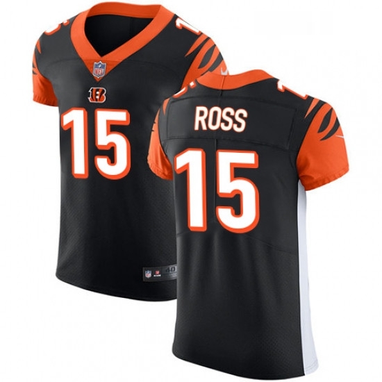 Mens Nike Cincinnati Bengals 15 John Ross Black Team Color Vapor Untouchable Elite Player NFL Jersey Mens Nike Cincinnati Bengals 15 John Ross Black Team Color Vapor Untouchable Elite Player NFL Jersey