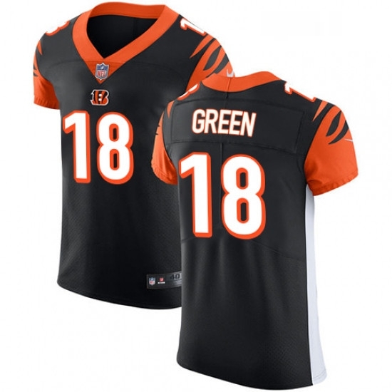 Mens Nike Cincinnati Bengals 18 AJ Green Black Team Color Vapor Untouchable Elite Player NFL Jersey Mens Nike Cincinnati Bengals 18 AJ Green Black Team Color Vapor Untouchable Elite Player NFL Jersey