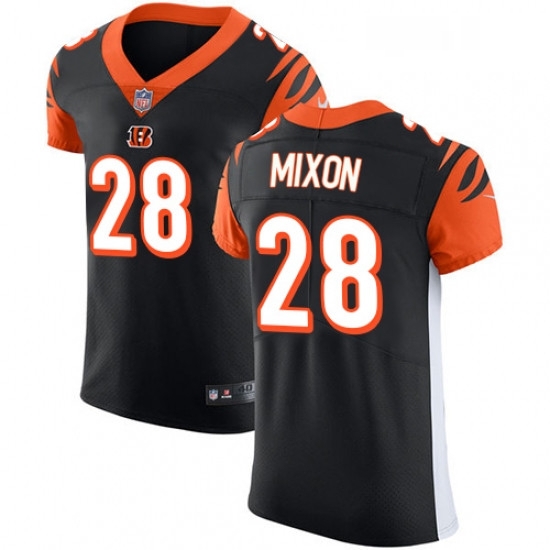 Mens Nike Cincinnati Bengals 28 Joe Mixon Black Team Color Vapor Untouchable Elite Player NFL Jersey Mens Nike Cincinnati Bengals 28 Joe Mixon Black Team Color Vapor Untouchable Elite Player NFL Jersey