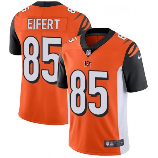 Mens Nike Cincinnati Bengals 85 Tyler Eifert Vapor Untouchable Limited Orange Alternate NFL Jersey Mens Nike Cincinnati Bengals 85 Tyler Eifert Vapor Untouchable Limited Orange Alternate NFL Jersey
