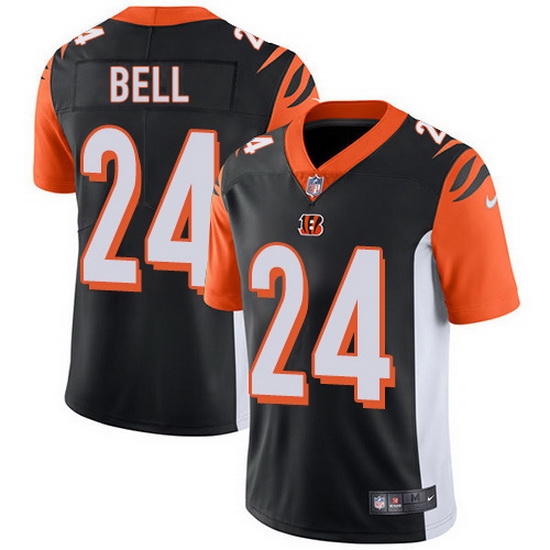 Nike Bengals 24 Vonn Bell Black Team Color Men Stitched NFL Vapor Untouchable Limited Jersey Nike Bengals 24 Vonn Bell Black Team Color Men Stitched NFL Vapor Untouchable Limited Jersey
