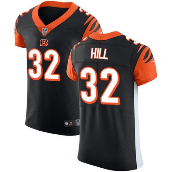 Nike Bengals #32 Jeremy Hill Black Team Color Mens Stitched NFL Vapor Untouchable Elite Jersey Nike Bengals #32 Jeremy Hill Black Team Color Mens Stitched NFL Vapor Untouchable Elite Jersey