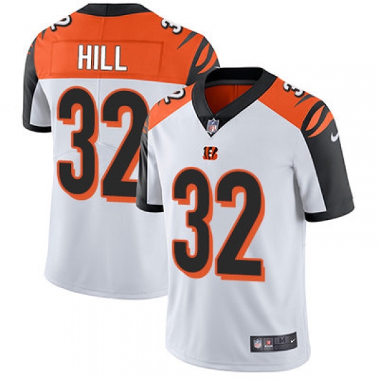 Nike Bengals #32 Jeremy Hill White Mens Stitched NFL Vapor Untouchable Limited Jersey Nike Bengals #32 Jeremy Hill White Mens Stitched NFL Vapor Untouchable Limited Jersey
