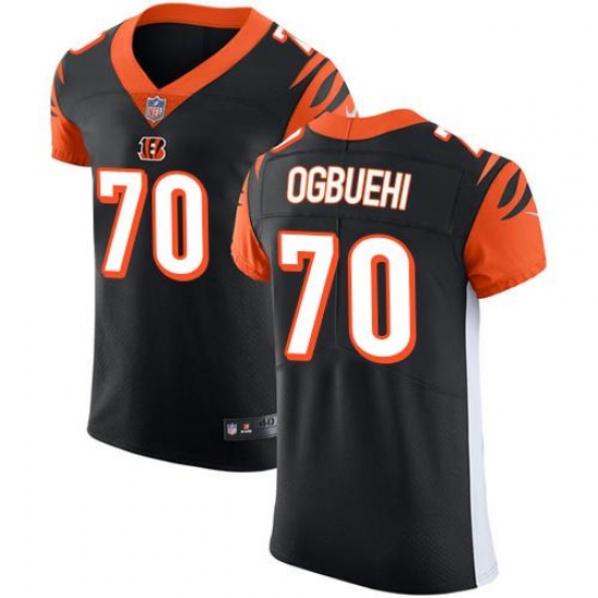 Nike Bengals #70 Cedric Ogbuehi Black Team Color Mens Stitched NFL Vapor Untouchable Elite Jersey Nike Bengals #70 Cedric Ogbuehi Black Team Color Mens Stitched NFL Vapor Untouchable Elite Jersey