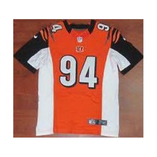 Nike Cincinnati Bengals 94 Domata Peko Orange Elite NFL Jersey Nike Cincinnati Bengals 94 Domata Peko Orange Elite NFL Jersey