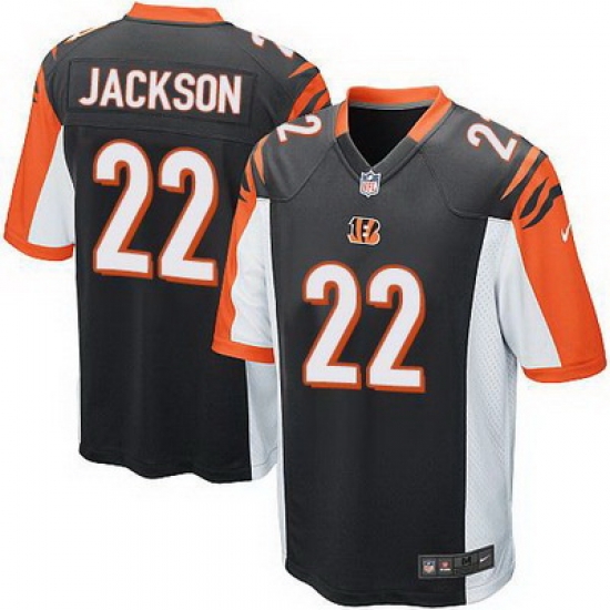 Nike Bengals #22 William Jackson Black Team Color Youth Stitched NFL Elite Jersey Nike Bengals #22 William Jackson Black Team Color Youth Stitched NFL Elite Jersey