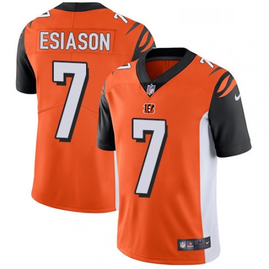 Youth Nike Cincinnati Bengals 7 Boomer Esiason Vapor Untouchable Limited Orange Alternate NFL Jersey Youth Nike Cincinnati Bengals 7 Boomer Esiason Vapor Untouchable Limited Orange Alternate NFL Jersey
