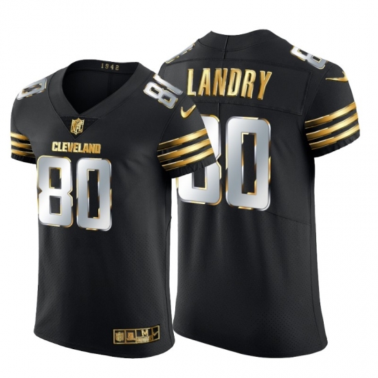 Cleveland Browns 80 Jarvis Landry Men Nike Black Edition Vapor Untouchable Elite NFL Jersey Cleveland Browns 80 Jarvis Landry Men Nike Black Edition Vapor Untouchable Elite NFL Jersey