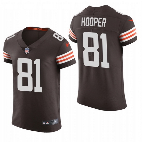 Cleveland Browns 81 Austin Hooper Nike Men Brwon Team Color Men Stitched NFL 2020 Vapor Untouchable Elite Jersey Cleveland Browns 81 Austin Hooper Nike Men Brwon Team Color Men Stitched NFL 2020 Vapor Untouchable Elite Jersey