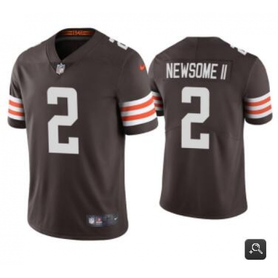 Men Cleveland Browns #2 Greg Newsome II Brown 2021 Vapor Untouchable Limited Stitched NFL Jersey Men Cleveland Browns #2 Greg Newsome II Brown 2021 Vapor Untouchable Limited Stitched NFL Jersey