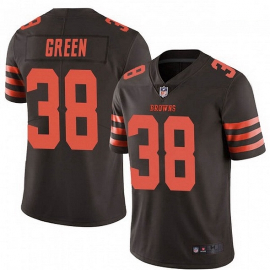 Men Cleveland Browns 38 A.J. Green Brown Rush Limited Limited Jersey Men Cleveland Browns 38 A.J. Green Brown Rush Limited Limited Jersey