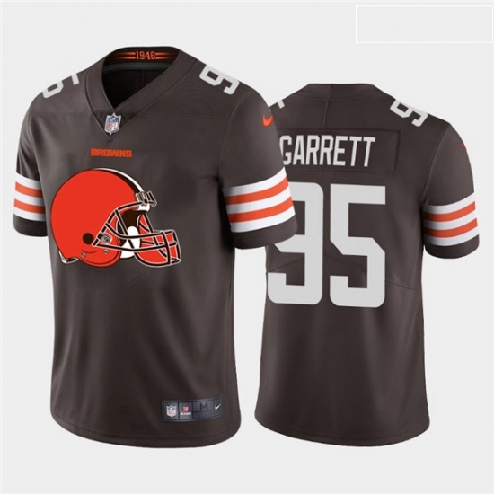 Nike Browns 95 Myles Garrett Brown Team Big Logo Vapor Untouchable Limited Jersey Nike Browns 95 Myles Garrett Brown Team Big Logo Vapor Untouchable Limited Jersey