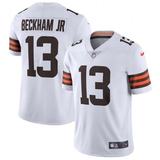 Nike Browns Beckham Jr White 2020 New Vapor Untouchable Limited Jersey Nike Browns Beckham Jr White 2020 New Vapor Untouchable Limited Jersey