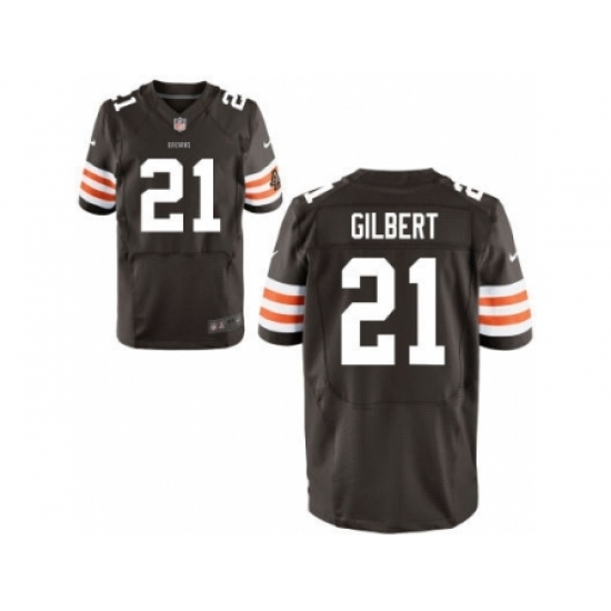 Nike Cleveland Browns 17 Justin Gilbert Brown Elite NFL Jersey Nike Cleveland Browns 17 Justin Gilbert Brown Elite NFL Jersey