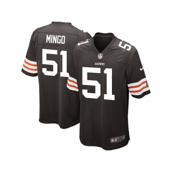 Nike Cleveland Browns 51 Barkevious Mingo brown Game NFL Jersey Nike Cleveland Browns 51 Barkevious Mingo brown Game NFL Jersey