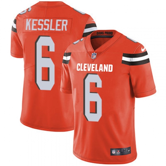 Nike Browns #6 Cody Kessler Orange Alternate Youth Stitched NFL Vapor Untouchable Limited Jersey Nike Browns #6 Cody Kessler Orange Alternate Youth Stitched NFL Vapor Untouchable Limited Jersey