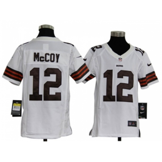 Nike Youth NFL Cleveland Browns #12 Colt McCoy white Jerseys Nike Youth NFL Cleveland Browns #12 Colt McCoy white Jerseys