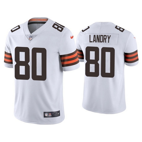 Youth Cleveland Browns 80 Jarvis Landry White Vapor Untouchable Limited Stitched Jersey Youth Cleveland Browns 80 Jarvis Landry White Vapor Untouchable Limited Stitched Jersey