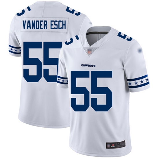 Cowboys 55 Leighton Vander Esch White Men Stitched Football Limited Team Logo Fashion Jersey Cowboys 55 Leighton Vander Esch White Men Stitched Football Limited Team Logo Fashion Jersey