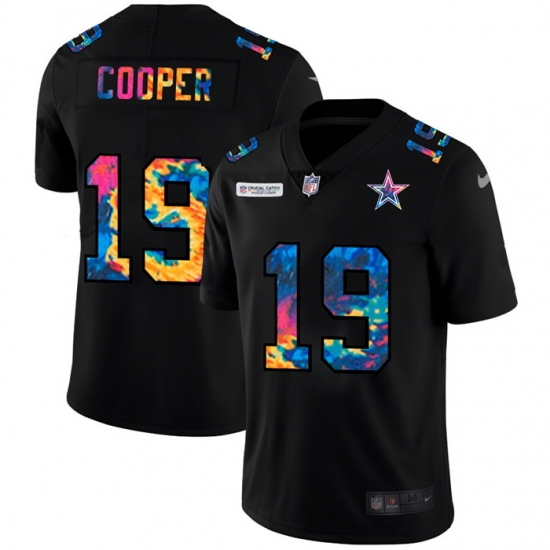 Dallas Cowboys 19 Amari Cooper Men Nike Multi Color Black 2020 NFL Crucial Catch Vapor Untouchable Limited Jersey Dallas Cowboys 19 Amari Cooper Men Nike Multi Color Black 2020 NFL Crucial Catch Vapor Untouchable Limited Jersey