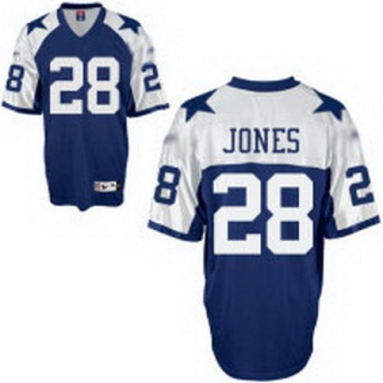 Dallas Cowboys 28 Felix Jones Blue Jerseys throwback Dallas Cowboys 28 Felix Jones Blue Jerseys throwback