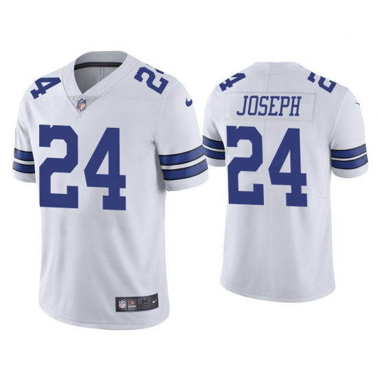 Men Dallas Cowboys 24 Kelvin Joseph Dallas Cowboys Vapor Limited White Jersey Men Dallas Cowboys 24 Kelvin Joseph Dallas Cowboys Vapor Limited White Jersey