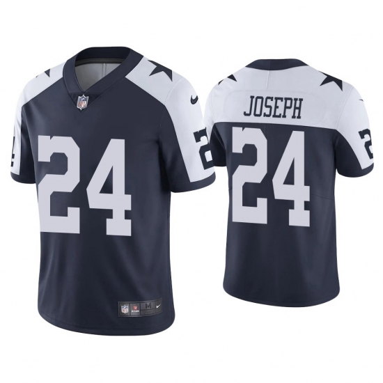 Men Dallas Cowboys 24 Kelvin Joseph Vapor Limited Navy Thanksgiving Jersey Men Dallas Cowboys 24 Kelvin Joseph Vapor Limited Navy Thanksgiving Jersey
