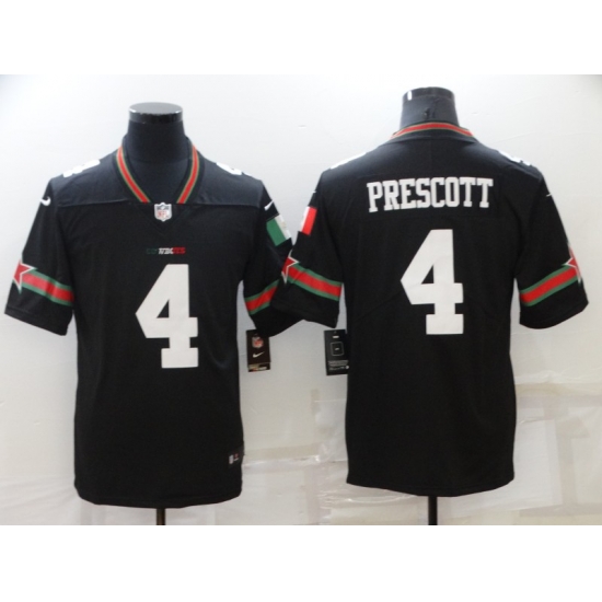 Men Dallas Cowboys 4 Dak Prescott Mexico Version Vapor Limited Stitched NFL Jersey Men Dallas Cowboys 4 Dak Prescott Mexico Version Vapor Limited Stitched NFL Jersey