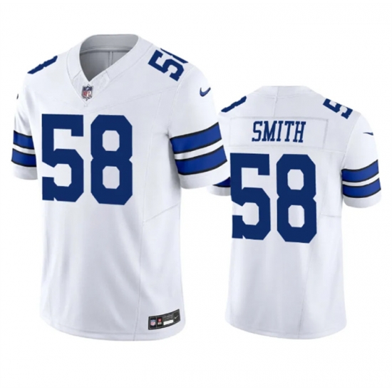 Men Dallas Cowboys 58 Mazi Smith White 2023 F U S E Vapor Limited Stitched Football Jersey Men Dallas Cowboys 58 Mazi Smith White 2023 F U S E Vapor Limited Stitched Football Jersey