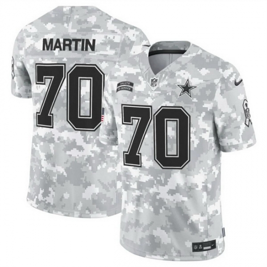 Men Dallas Cowboys 70 Zack Martin 2024 F U S E Arctic Camo Salute To Service Limited Stitched Football Jersey Men Dallas Cowboys 70 Zack Martin 2024 F U S E Arctic Camo Salute To Service Limited Stitched Football Jersey