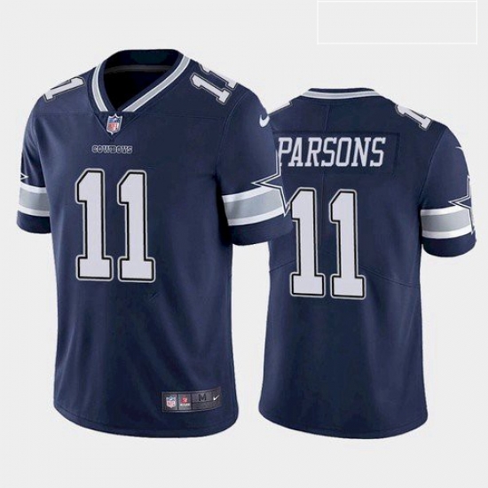 Men Nike Dallas Cowboys Micah Parsons #11 Blue Vapor Limited Stitched NFL Jersey Men Nike Dallas Cowboys Micah Parsons #11 Blue Vapor Limited Stitched NFL Jersey