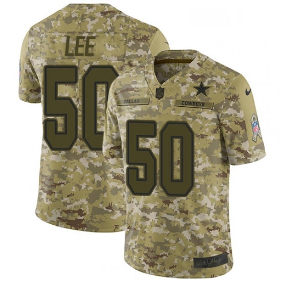 Mens Nike Dallas Cowboys 50 Sean Lee Limited Camo 2018 Salute to Service NFL Jersey Mens Nike Dallas Cowboys 50 Sean Lee Limited Camo 2018 Salute to Service NFL Jersey