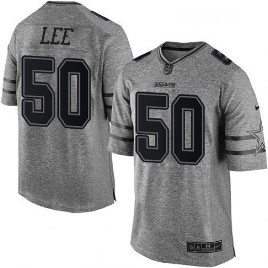 Mens Nike Dallas Cowboys 50 Sean Lee Limited Gray Gridiron NFL Jersey Mens Nike Dallas Cowboys 50 Sean Lee Limited Gray Gridiron NFL Jersey